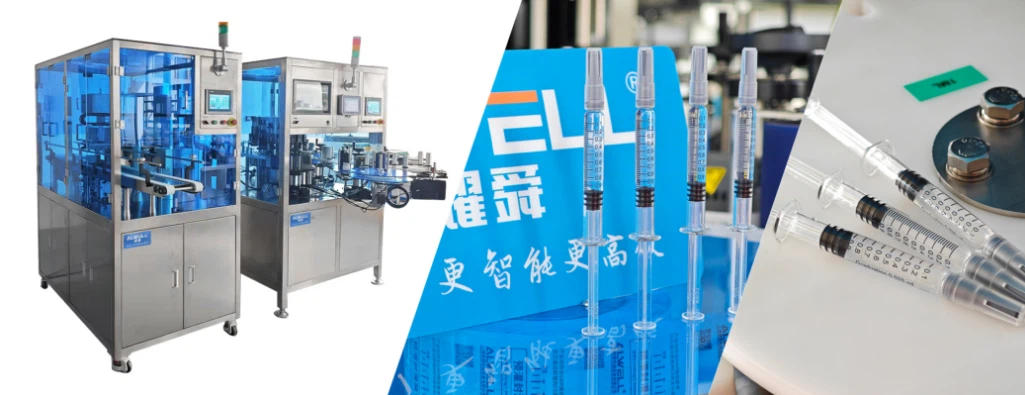 syringe labeling machine syringe labeling machine